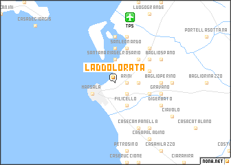 map of LʼAddolorata