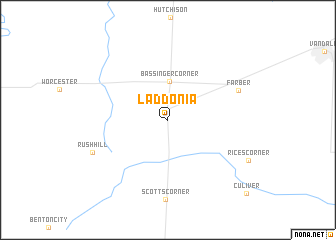 map of Laddonia