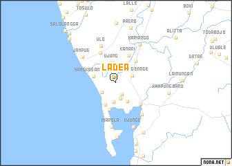 map of Ladea