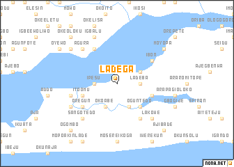 map of Ladega