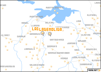 map of La Demolida