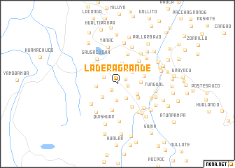 map of Ladera Grande