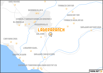 map of Ladera Ranch