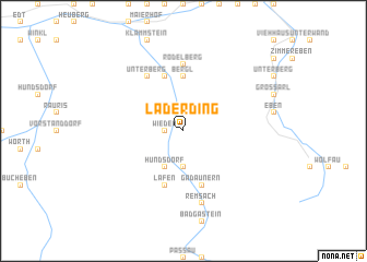 map of Laderding