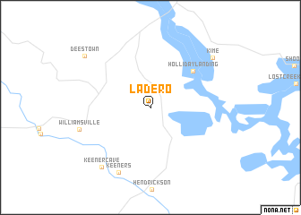 map of Ladero