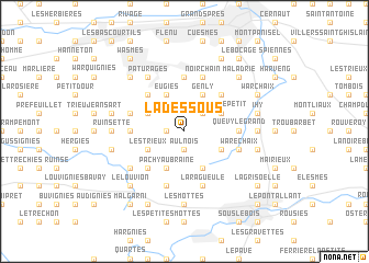 map of Là Dessous