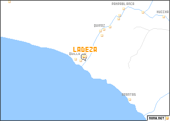 map of La Deza