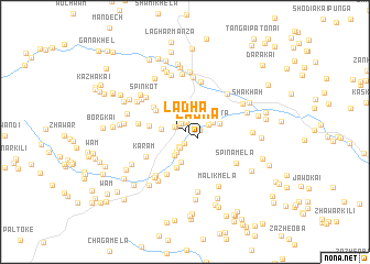 map of Ladha