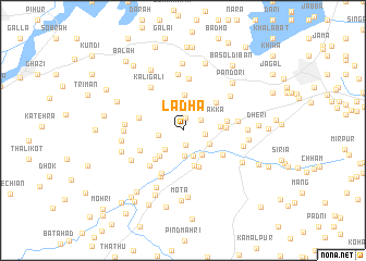 map of Ladha