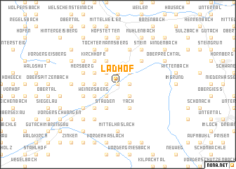 map of Ladhof