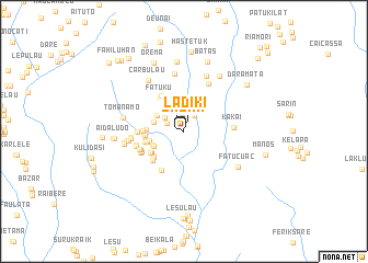 map of Ladiki