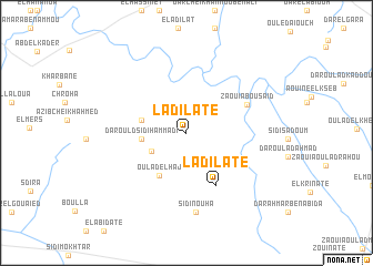 map of Ladilate