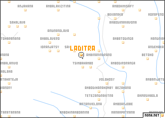 map of Laditra