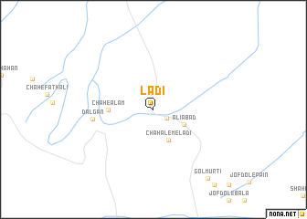 map of Ladī