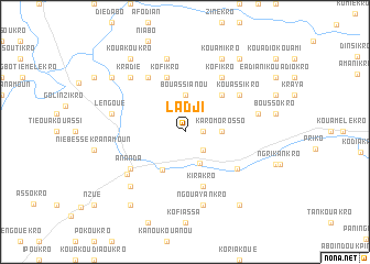 map of Ladji