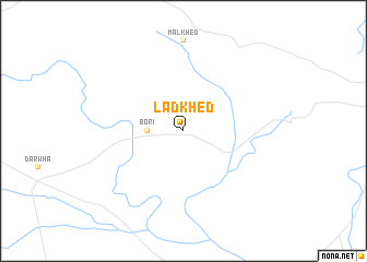 map of Lādkhed