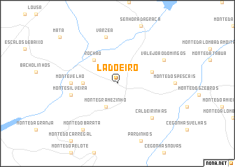 map of Ladoeiro