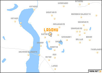 map of Ladohu