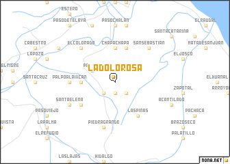 map of La Dolorosa