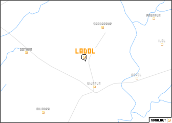 map of Lādol