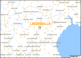 map of La Doradilla