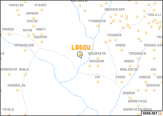 map of Lâdou