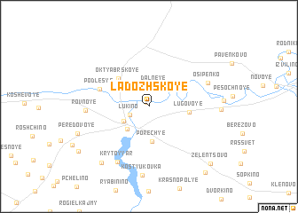 map of Ladozhskoye