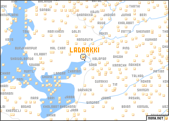 map of Ladrakki