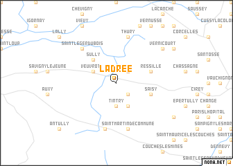 map of La Drée