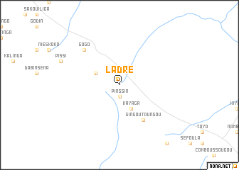 map of Ladré