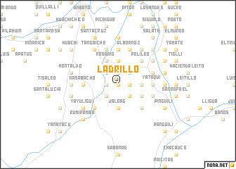 map of Ladrillo