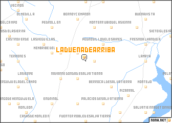 map of La Dueña de Arriba