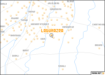 map of Lādu Māzra