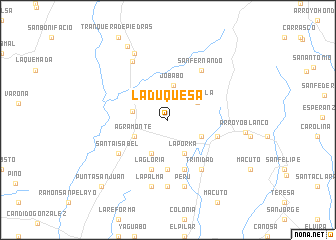 map of La Duquesa