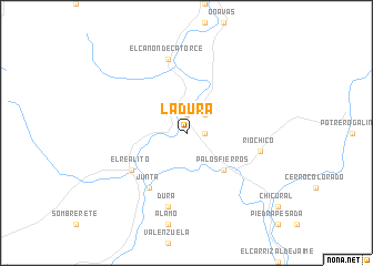 map of La Dura