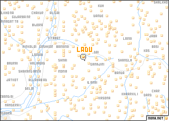 map of Ladu