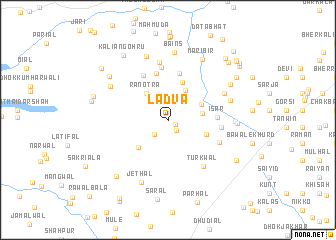 map of Ladva