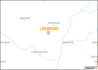 map of Laeardan