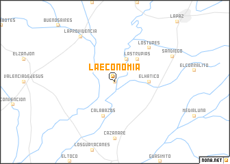 map of La Economía