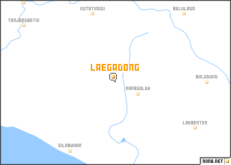 map of Laegadong