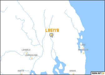 map of Laeiya