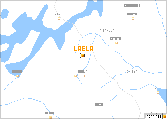 map of Laela