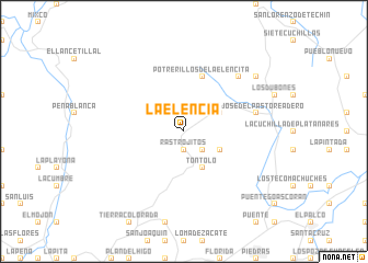 map of La Elencia