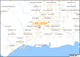 map of La Eloísa