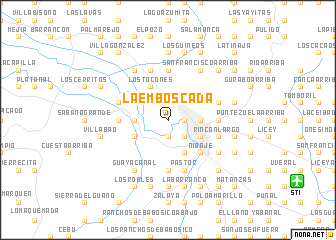 map of La Emboscada