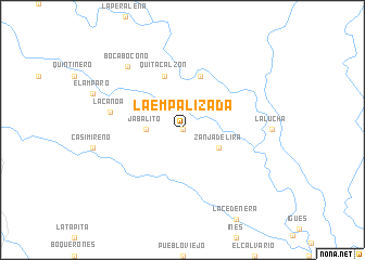 map of La Empalizada