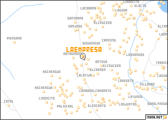 map of La Empresa