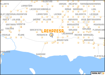 map of La Empresa