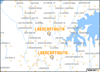 map of La Encantadita