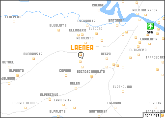 map of La Enea